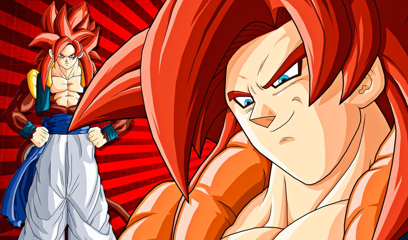 Dragon Ball GT, Dragon Ball, Gogeta (Dragon Ball), Super Saiyan 4, 1080P