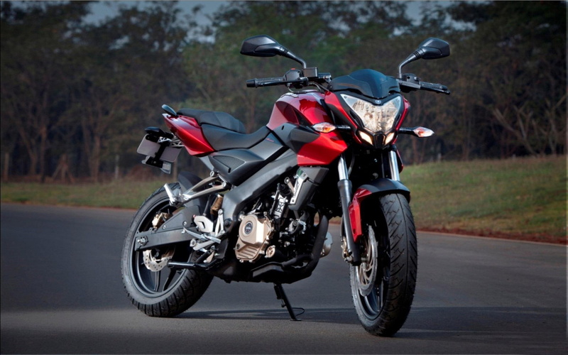 1080P, pulsar 200ns, black, motorcycles, red, pulsar, ns, motorcycle, 1920x1200