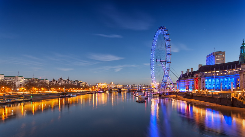 nature, night, 4K, eye, sunset, landscape, ultrahd, london, twalight, lake