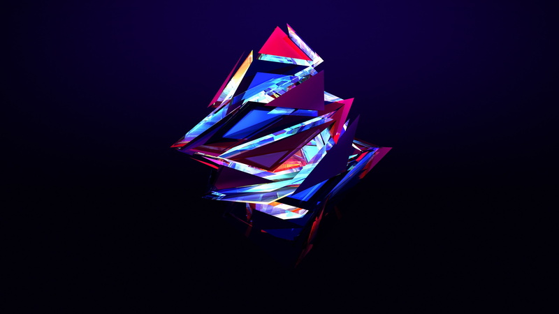 2K, colorful, shape, 2560x1440, abstract