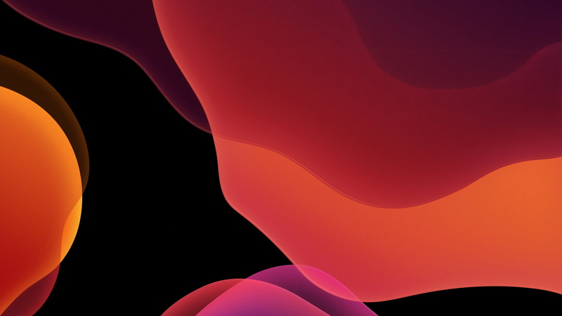 5K, Abstract, orange (Color), Apple Inc., Orange