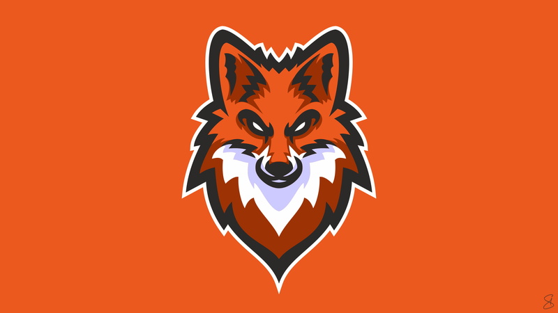 Graphic Design, Video Game, Fox, orange (Color), eSports, 4K
