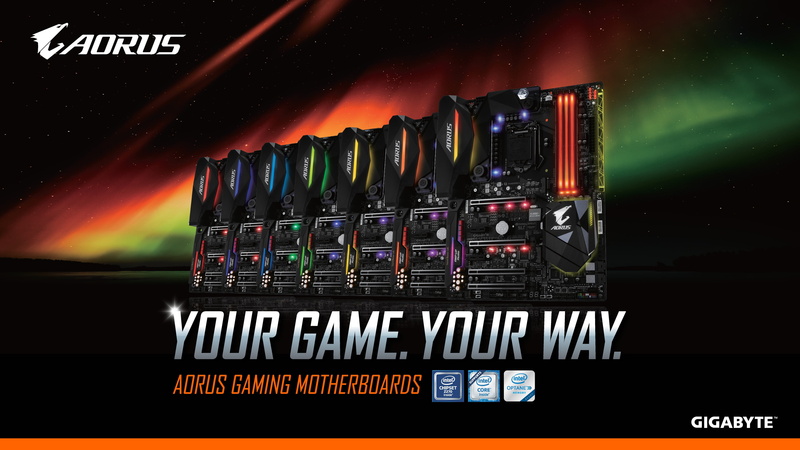 motherboard, gaming, AORUS, your game, 4K