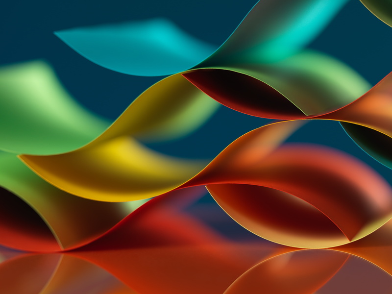 abstraction, curved, bright, vibrant color, orange, design, green, pattern, wavy, textured, Kolor, full frame, abstract, abstract backgrounds, light - natural phenomenon