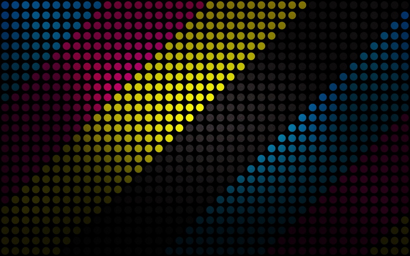 art, colorful, hd, dots, 2K, minimalistic, x, dot, halftone