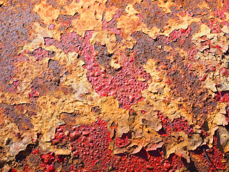 4K, close-up, peeling off, weathered, ruined, red, industrial, backgrounds and textures, paint, backgrounds, material, chipped, design, day, built structure