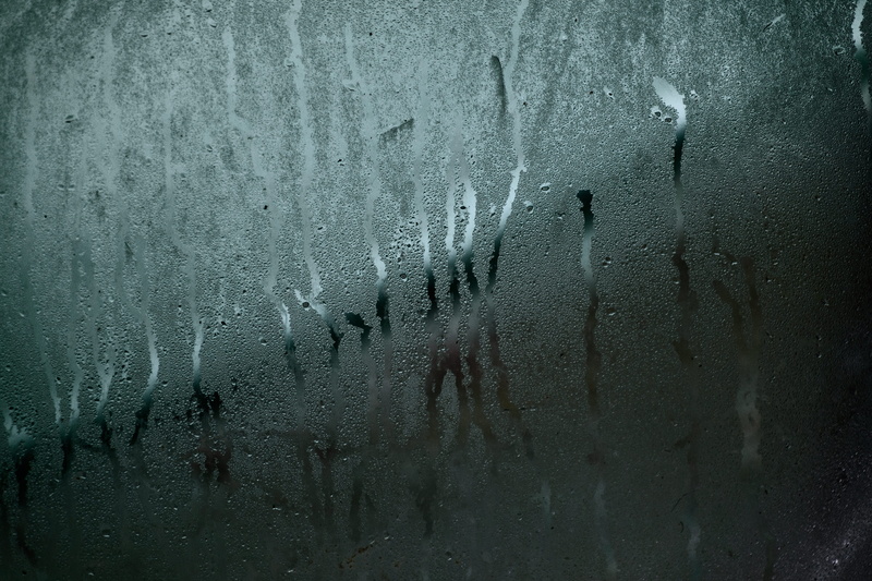 concrete, condensation, 5K, textured, glass - material, glass, wall, no people, full frame, texture, outdoors, backgrounds, dark, day, dirty, wet, nature