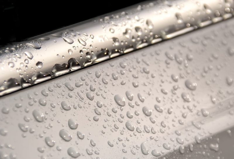 silver, indoors, steel, close-up, drop of water, anodized, white, lens flare, pkw, shiny, run off, water, auto, wash, beaded, rainy season, transparent