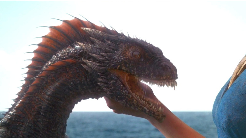 thrones, show, skyphoenixx1, westeros, emilia-clarke, game, daenerys, entertainment, dragon, 1080P, fantastic, drogon, picture