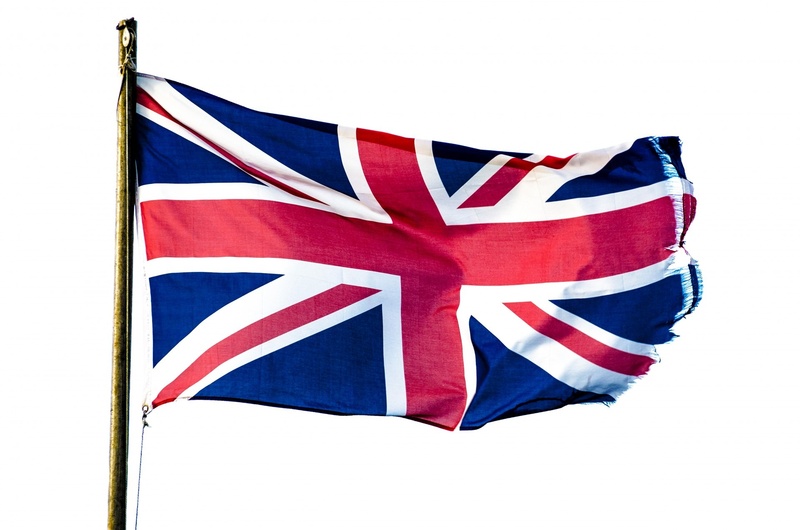 emotion, waving, icon, blue, kingdom, red, striped, white background, state, flagstaff, 1080P, shape, national icon, united, symbol, wind, great, flag