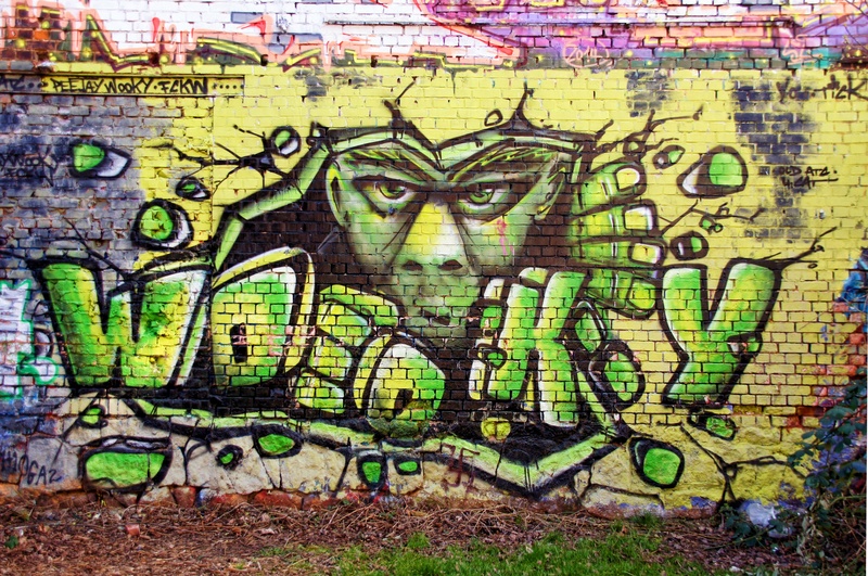 communication, architecture, 2K, wall painting, painting, art, no people, wooky, creativity, art and craft, graffiti, painted image, wall - building feature