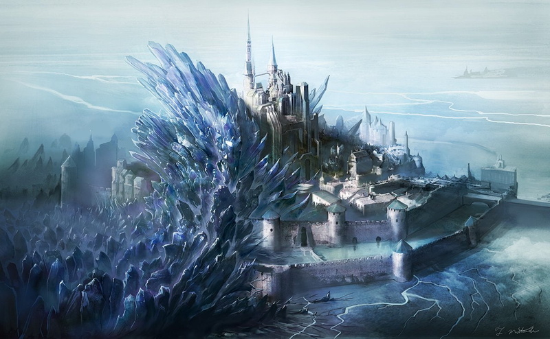 Mevius Final Fantasy, Fantasy, Frozen, 720P, Final Fantasy, Ice, Castle