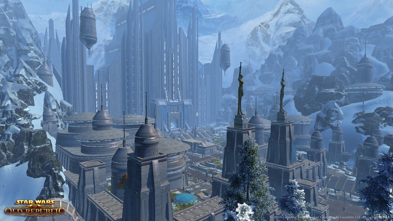 Castle, alderaan, games, star, video, wars, hd, Star Wars, 720P, art, ice