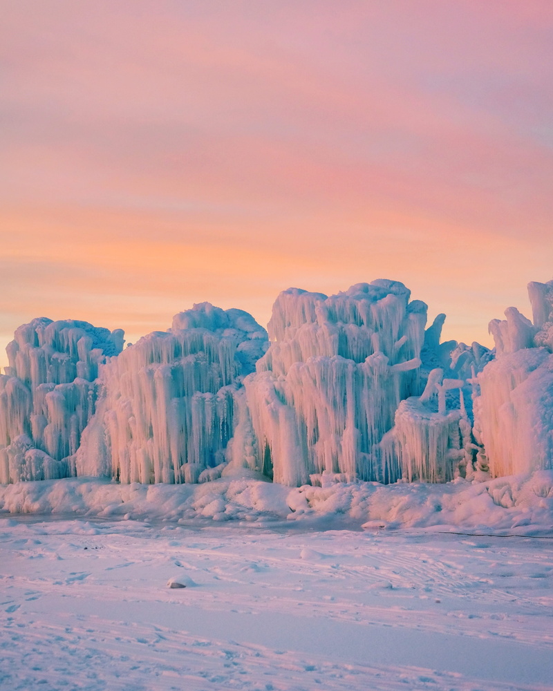 desert, nature, castles, winter, remote, daytime, 4K, tranquility, snow, environment, cold temperature, frozen, icicle, idyllic, no people, landscape