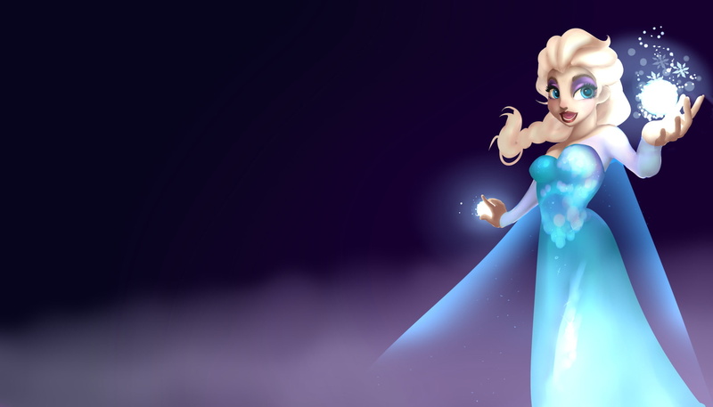 creativity, futuristic, standing, 1080P, arts culture and entertainment, Arendelle, adult, Snow, beauty, Frozen (Movie), copy space, studio shot, beautiful woman