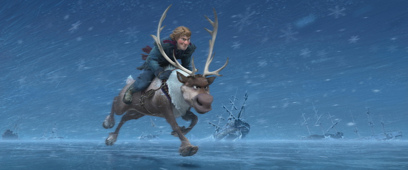 kristoff, frozen, disney, 8K, sven