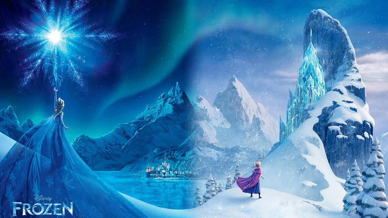 1080P, poster, elsa, anna, disney, frozen, movies, hd, snow