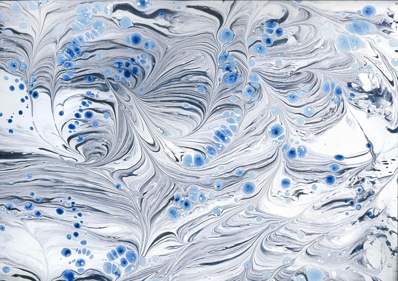 mottle, paint, shape, colorful, creativity, black, blue, paper, pattern, craft, design, decoration, 2K, textured, crafts, ink, no people, movement, textile