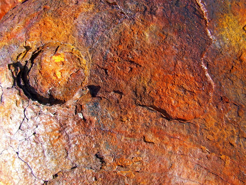 outdoors, rusty, backgrounds, plate, background, brown, painting, design, material, dirty, eroded, metal, rock - object, yellow, 2K, grunge texture, nature