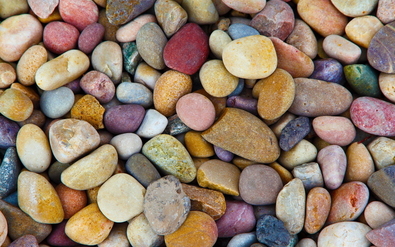 Colorful, 1080P, Stones, Many, Pebbles