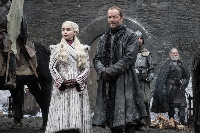 Iain Glen, Jorah Mormont, Game Of Thrones, 5K, Emilia Clarke, TV Show, Daenerys Targaryen