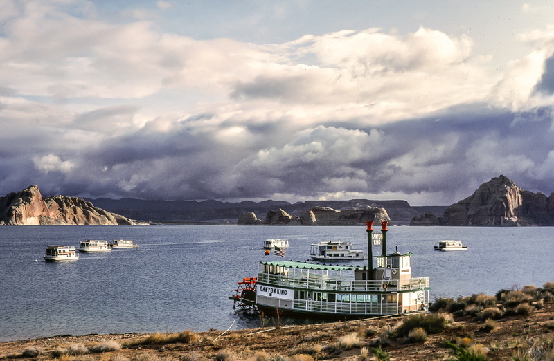 landmark, sandstone, glen, fishing industry, travel, boat, national, wilderness, nature, boats, area, transportation, park, powell, passenger craft, recreation