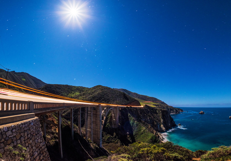 Pacific Ocean, 1080P, coast, the ocean, CA, California, Bixby Bridge, Big Sur, Pacific Coast Highway, The Pacific ocean, bridge, The Bixby Bridge