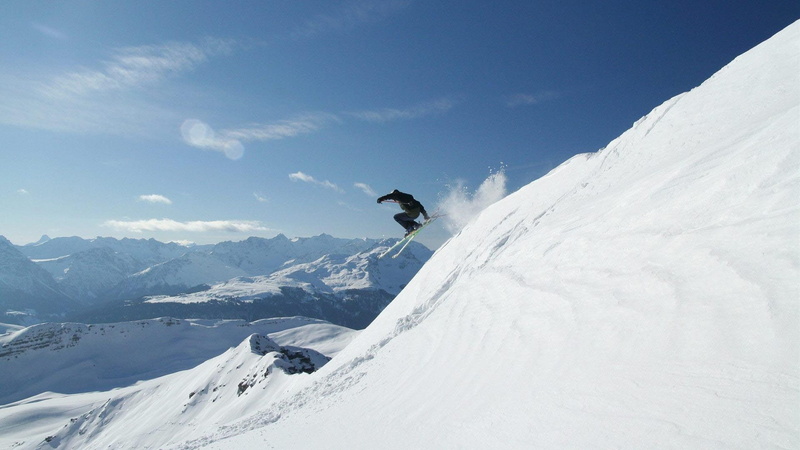 hill, wintersports, ski, hd, snow, 1080P, skiing, steep
