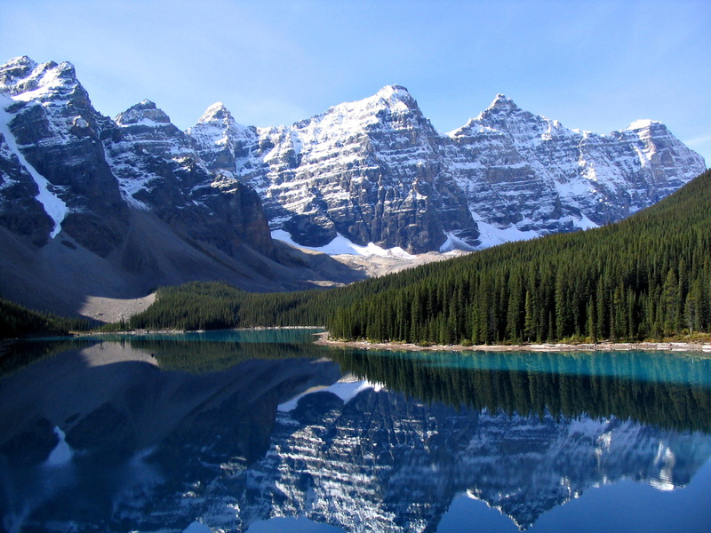 blue, rocky Mountains, park, outdoors, wilderness Area, Banff National Park, lake, scenic, reflection, snow-capped, snow, mountain, scenics - nature, mountain Range