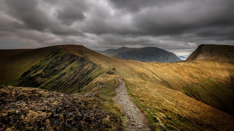 Carneddau, Pen yr Ole Wen, 1080P, Wales