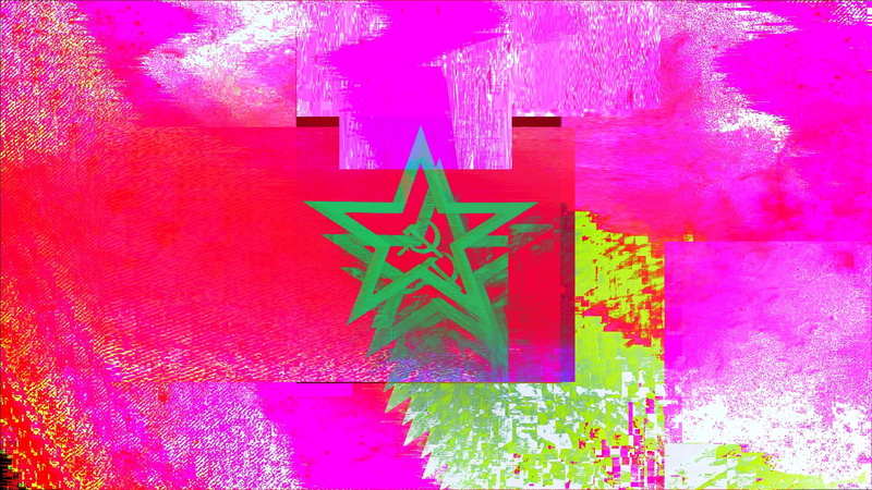 1080P, colorful, glitch, stars, art, glitch art