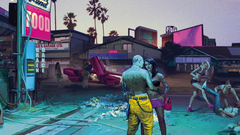 Cyberpunk 2077, 5K, E3 2018, artwork, 12K