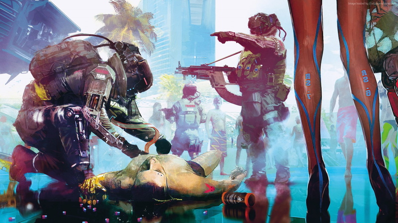 1080P, Cyberpunk 2077, 12K, artwork, E3 2018