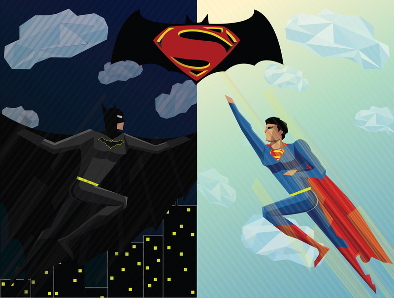 artist, superheroes, flying, outdoors, 5k, blue, hd, superman, batman, mid-air, 4k, 12k, 8k, leisure activity, one person, full length, day, real people
