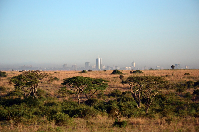 nature, non-urban scene, no people, Nairobi, Background, day, fuel and Power Generation, outdoors, skyline, environment, landscape, Game Preserve, tower