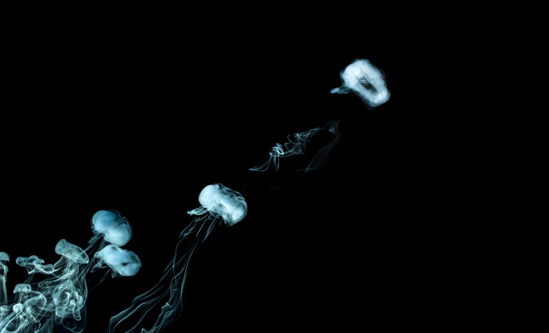 water, moving up, black background, pollution, Structure, smoke, cut out, sky, rings, 5K, white, changing form, structure, ethereal, nature, Abstract
