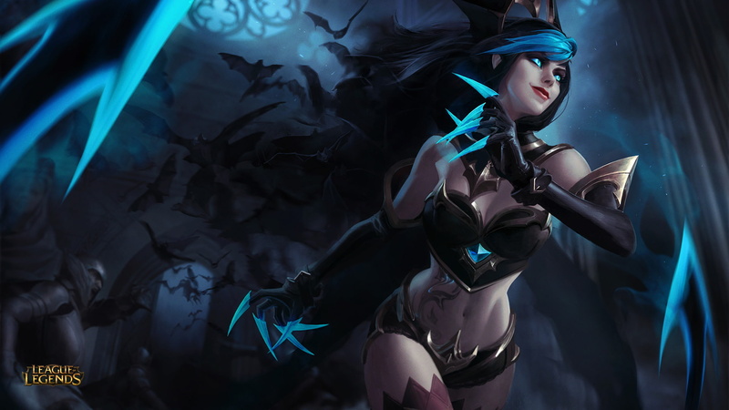weapon, Evelynn (League of Legends), fantasy weapon, 1080P, Evelynn, League of Legends