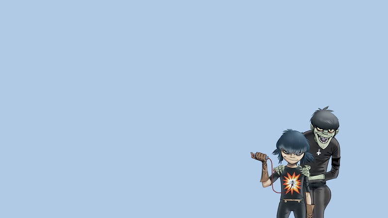 leisure activity, sky, outdoors, day, Gorillaz, nature, button, character, art and craft, blue, real people, Noodle, low angle view, adventure, human representation