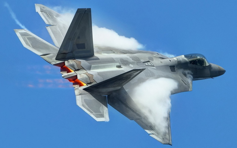 Lockheed Martin F-22 Raptor, 1080P, U. S. Air Force, airplane