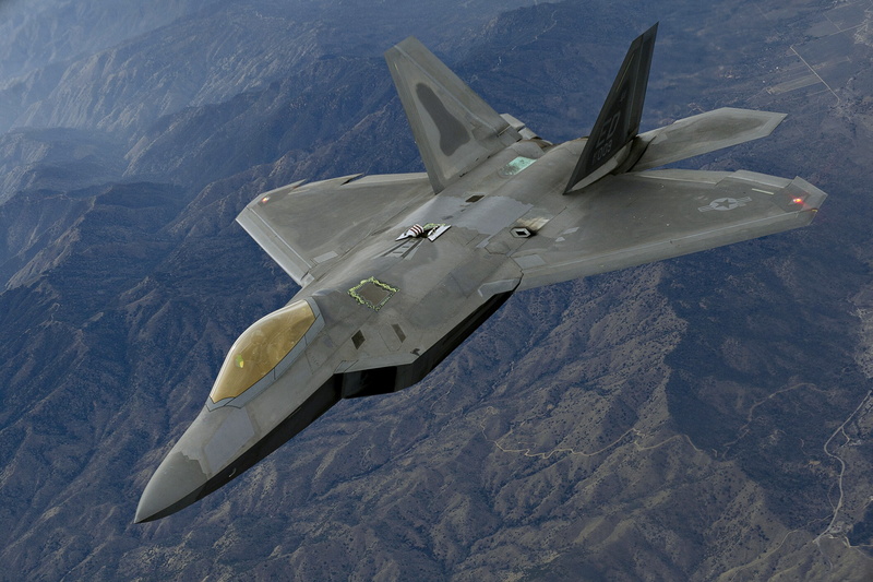 4K, lockheed martin f 22 raptor