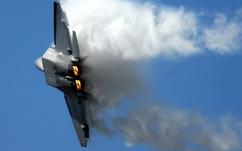 Lockheed Martin F-22 Raptor, 1080P, Jet Fighters