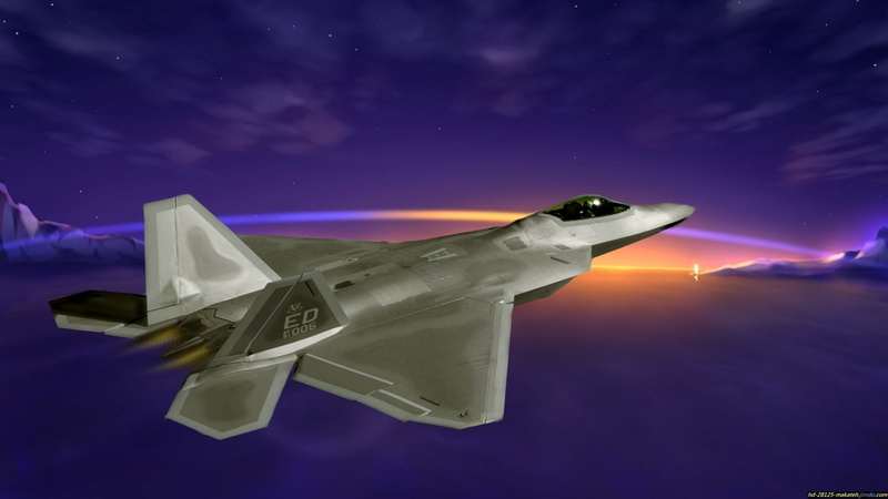 Military, Jet, 1080P, Lockheed Martin F-22 Raptor, Aircraft, Jet Fighters