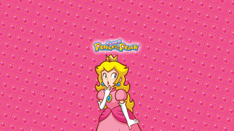 video games, peach, pink, hd, mario, princess, 1080P