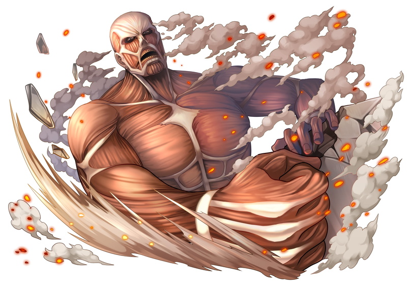 Anime, Attack On Titan, Colossal Titan, 2K