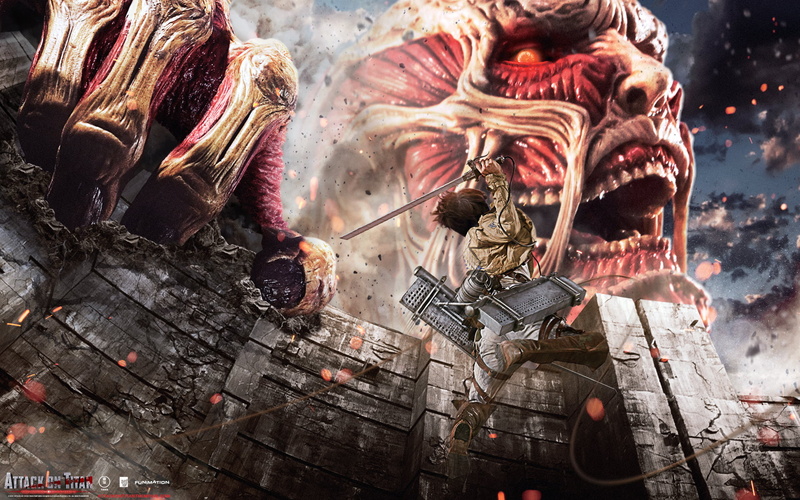 Colossal Titan, Eren Yeager, Attack on Titan, 1080P, Movie