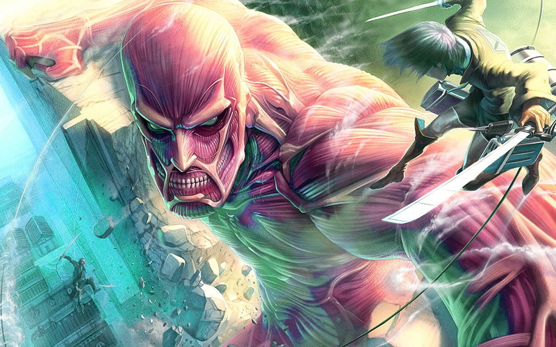 Anime, Colossal Titan, 1080P, Attack On Titan, Eren Yeager