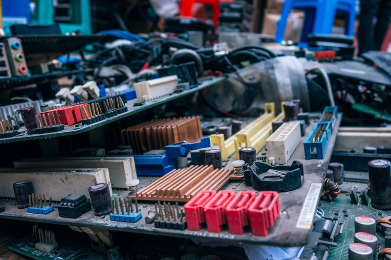 in a row, circuits, 4K, processor, motherboards, device, circuit board, transportation, focus on foreground, still life, computer, assorted, mode of transportation
