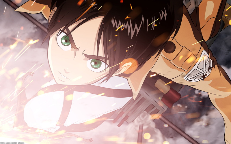 jaeger, shingeki, eren, 1080P, kyojin