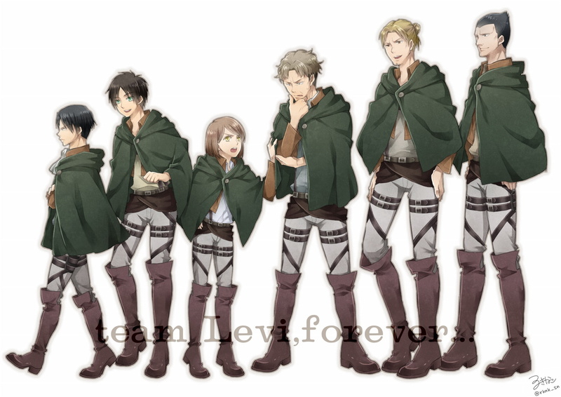 ral, erd, jaeger, rivaille, eren, rukinako, boots, petra, gunter, kyojin, shingeki, shulz, gin, 720P, bossard, auruo