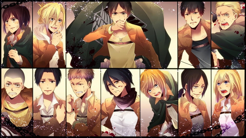 historia reiss, attack on titan, anime, 1080P, jean kirschtein, sasha blouse, armin arlert, annie leonhart, eren jaeger, bertolt hoover, mikasa ackerman